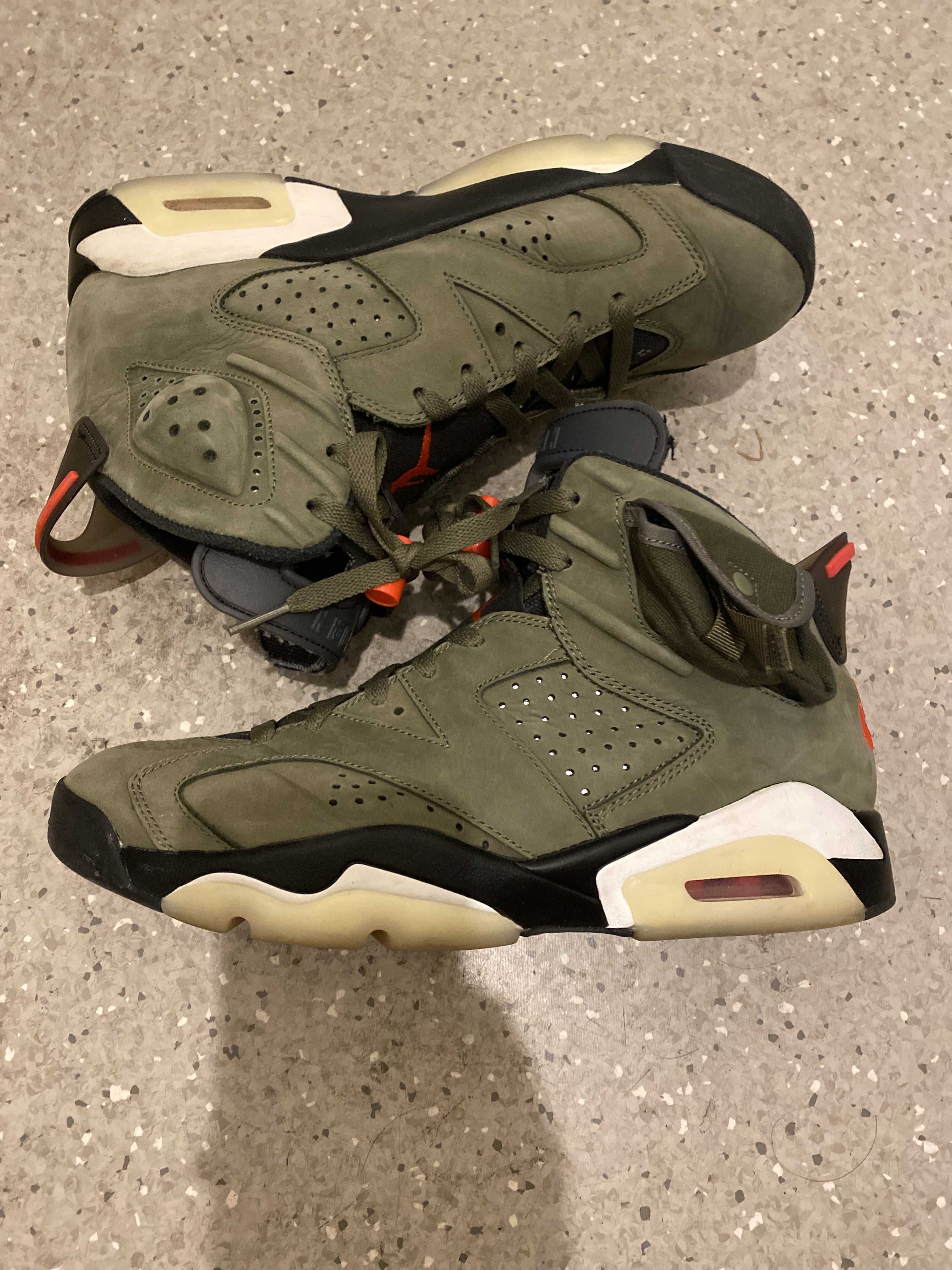 Travis Scott × Nike Air Jordan 6 Retro "Medium Olive"