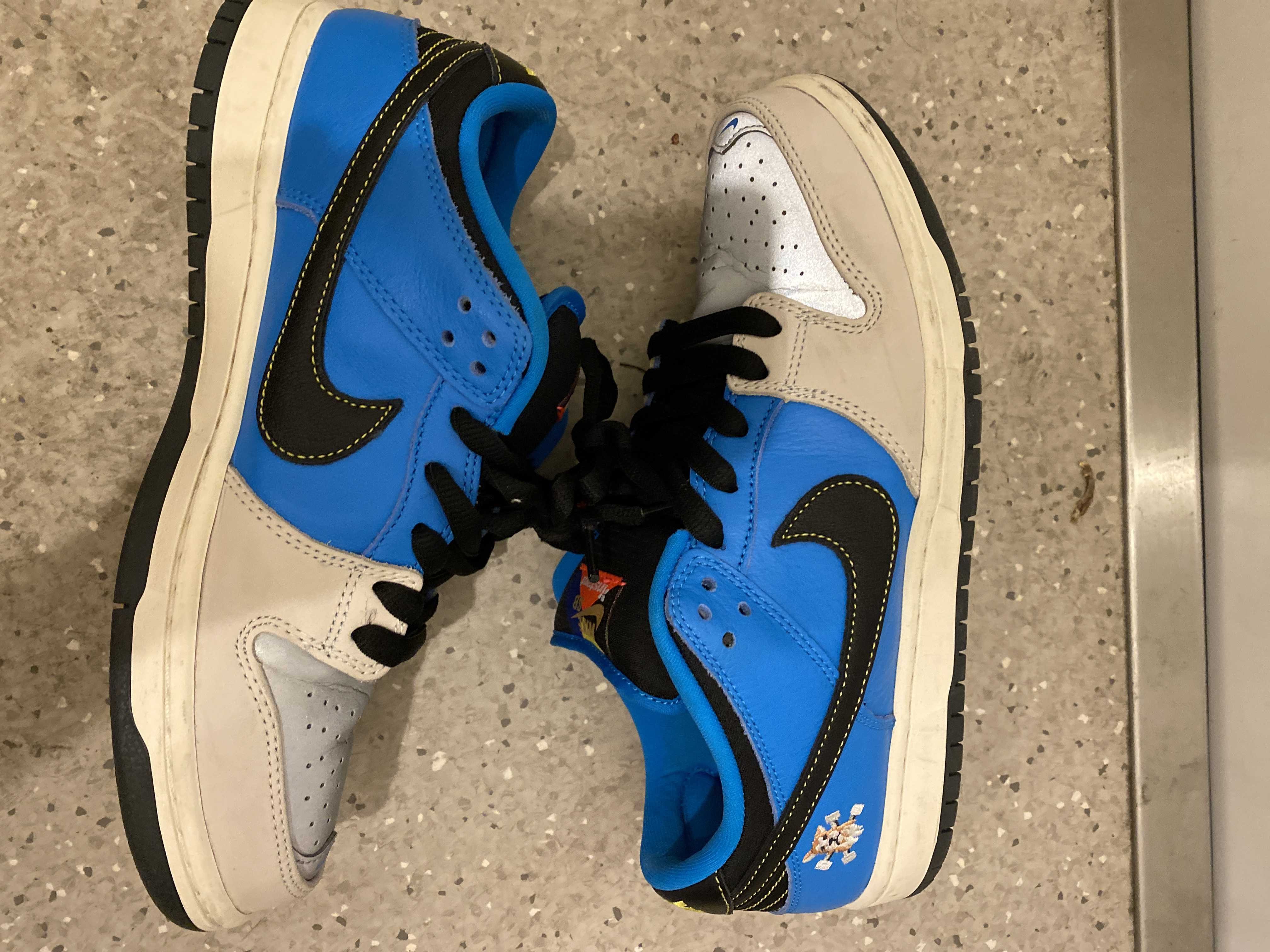 Instant Skateboards × Nike SB Dunk Low "Blue Hero"