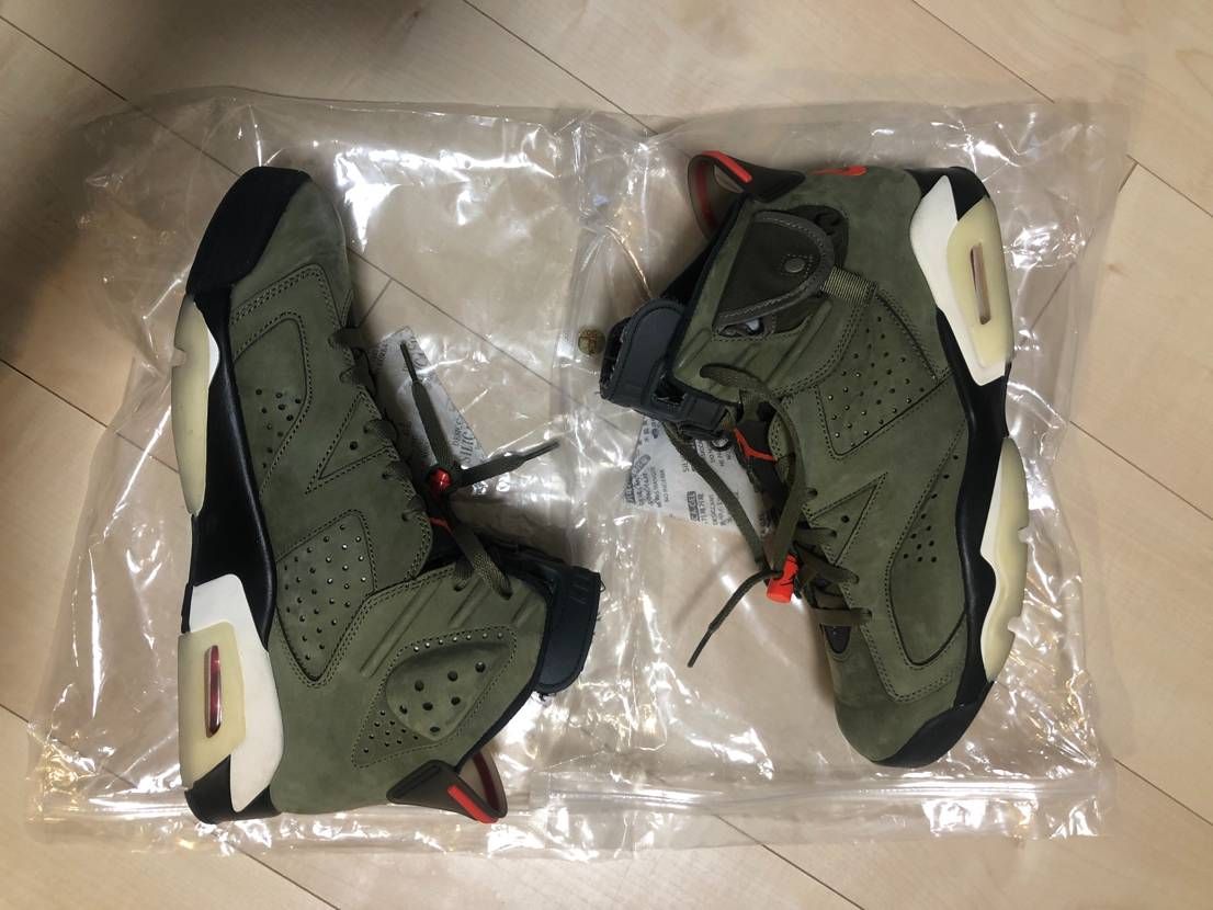 Travis Scott × Nike Air Jordan 6 Retro "Medium Olive"