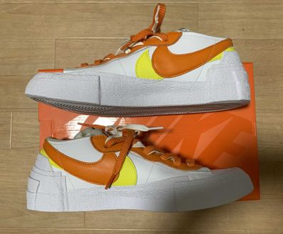 SACAI × NIKE BLAZER LOW "MAGMA ORANGE"