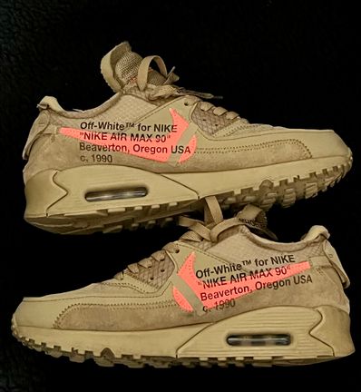 Off-White × Nike Air Max 90 "Desert Ore"