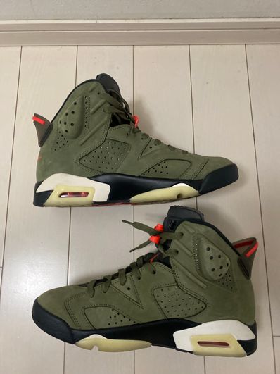 Travis Scott × Nike Air Jordan 6 Retro "Medium Olive"