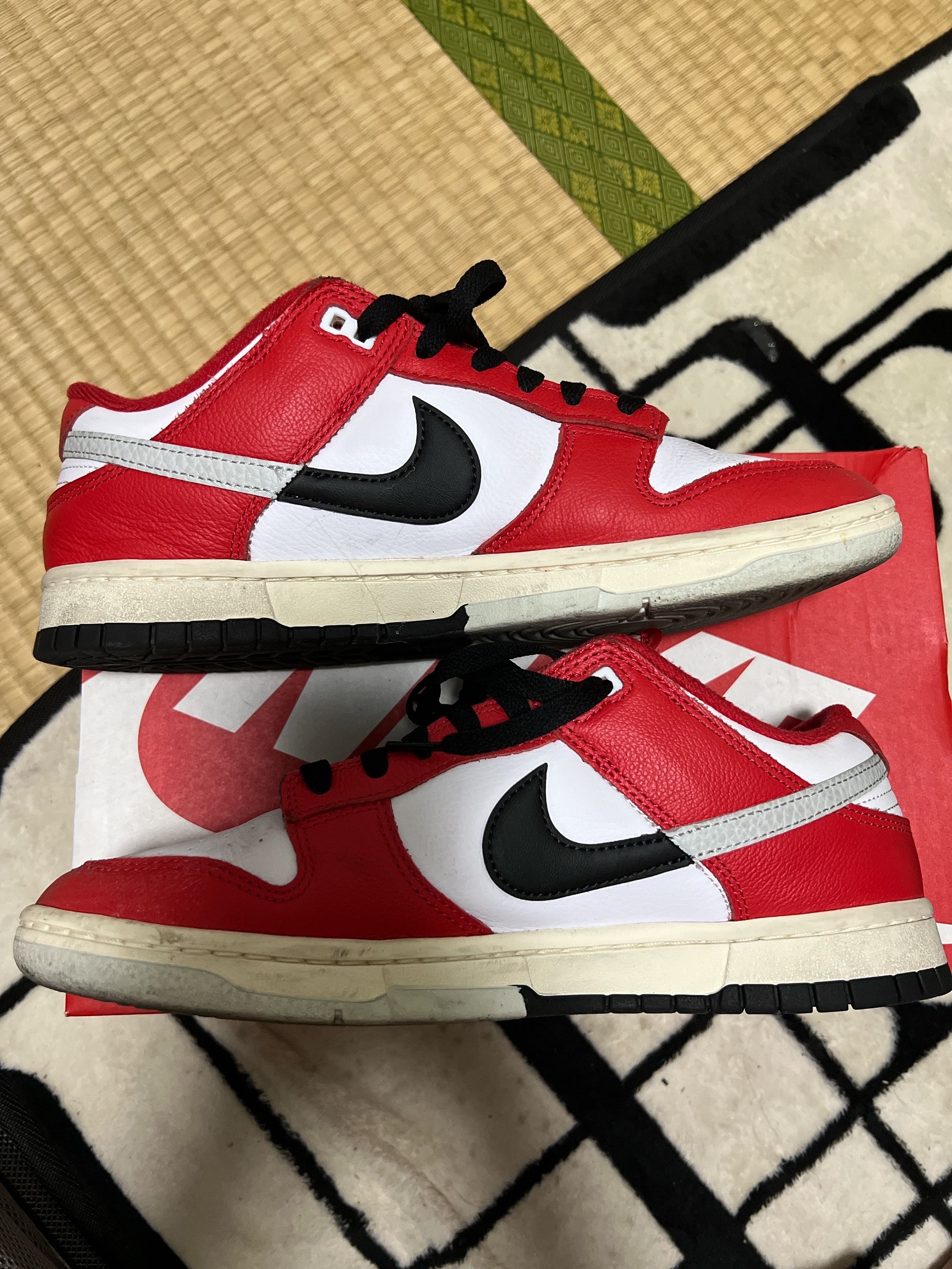 Nike Dunk Low Retro PRM "Chicago Split"