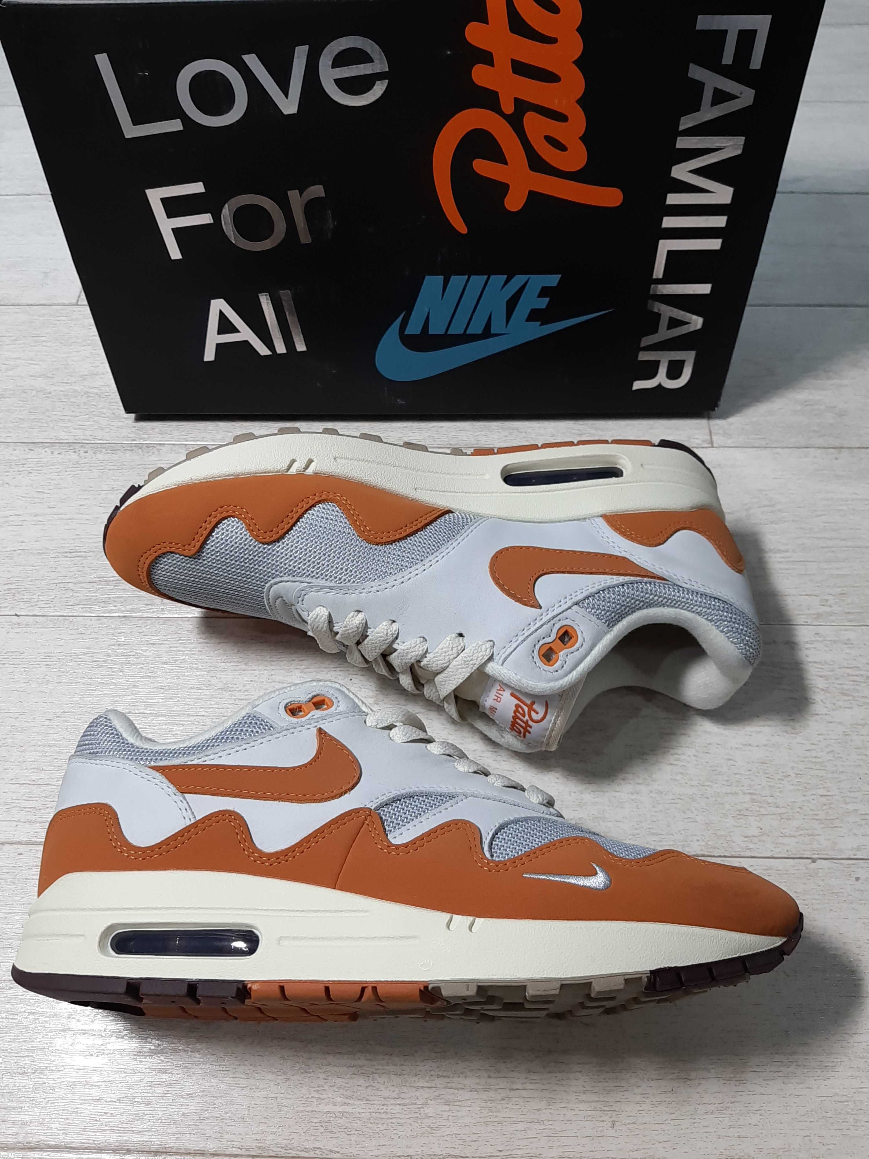 Patta × Nike Air Max 1 "Monarch"