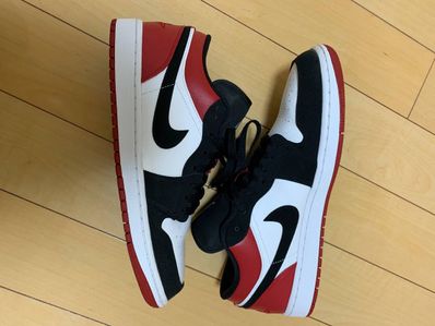 Nike Air Jordan 1 Low "Black Toe"