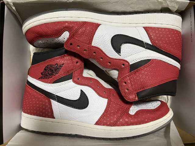 Spiderman × Nike Air Jordan 1 Origin Story "Gym Red/White/Photo Blue/Black"