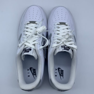 Nike Women's Air Force 1 Low "White/Metallic Silver"