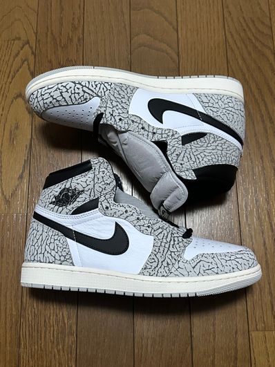 Nike Air Jordan 1 High OG "White Cement/Safari"