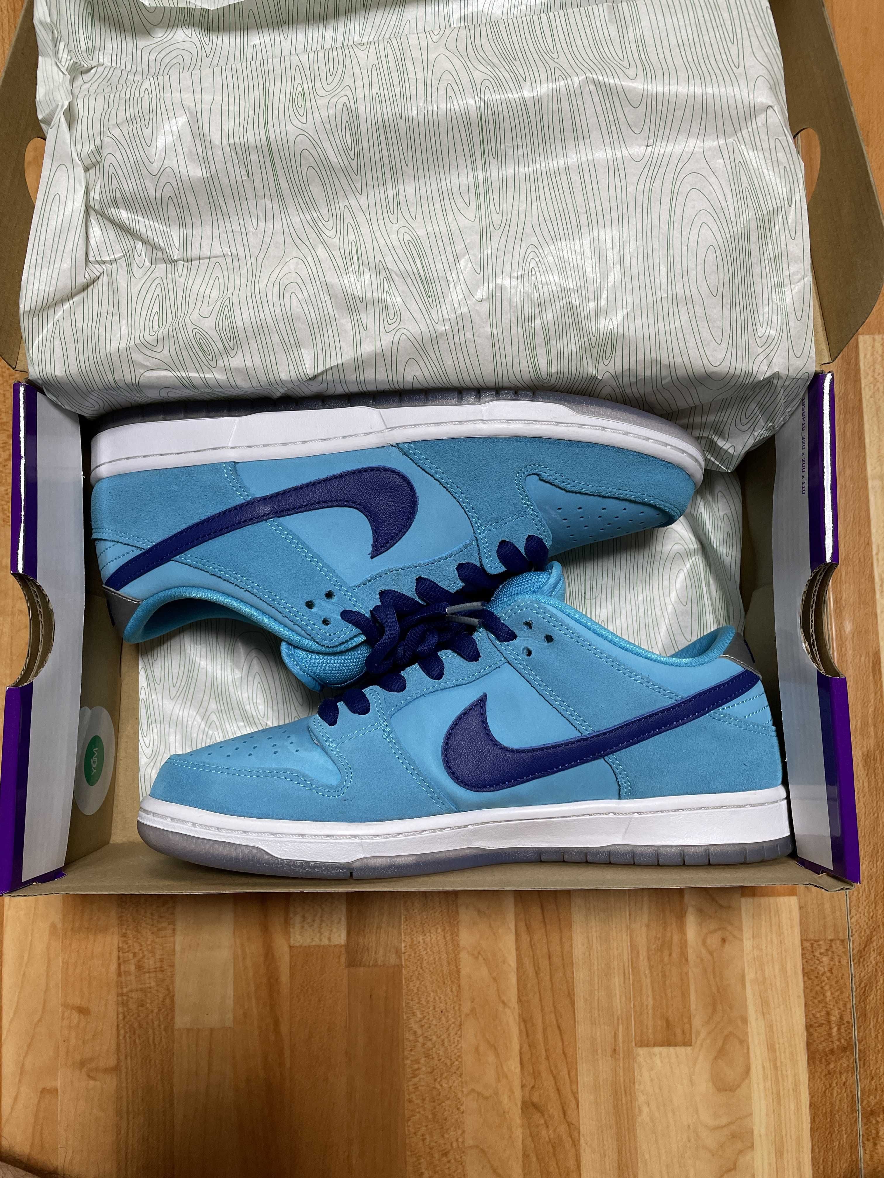 Nike SB Dunk Low Pro "Blue Fury/Deep Royal Blue"