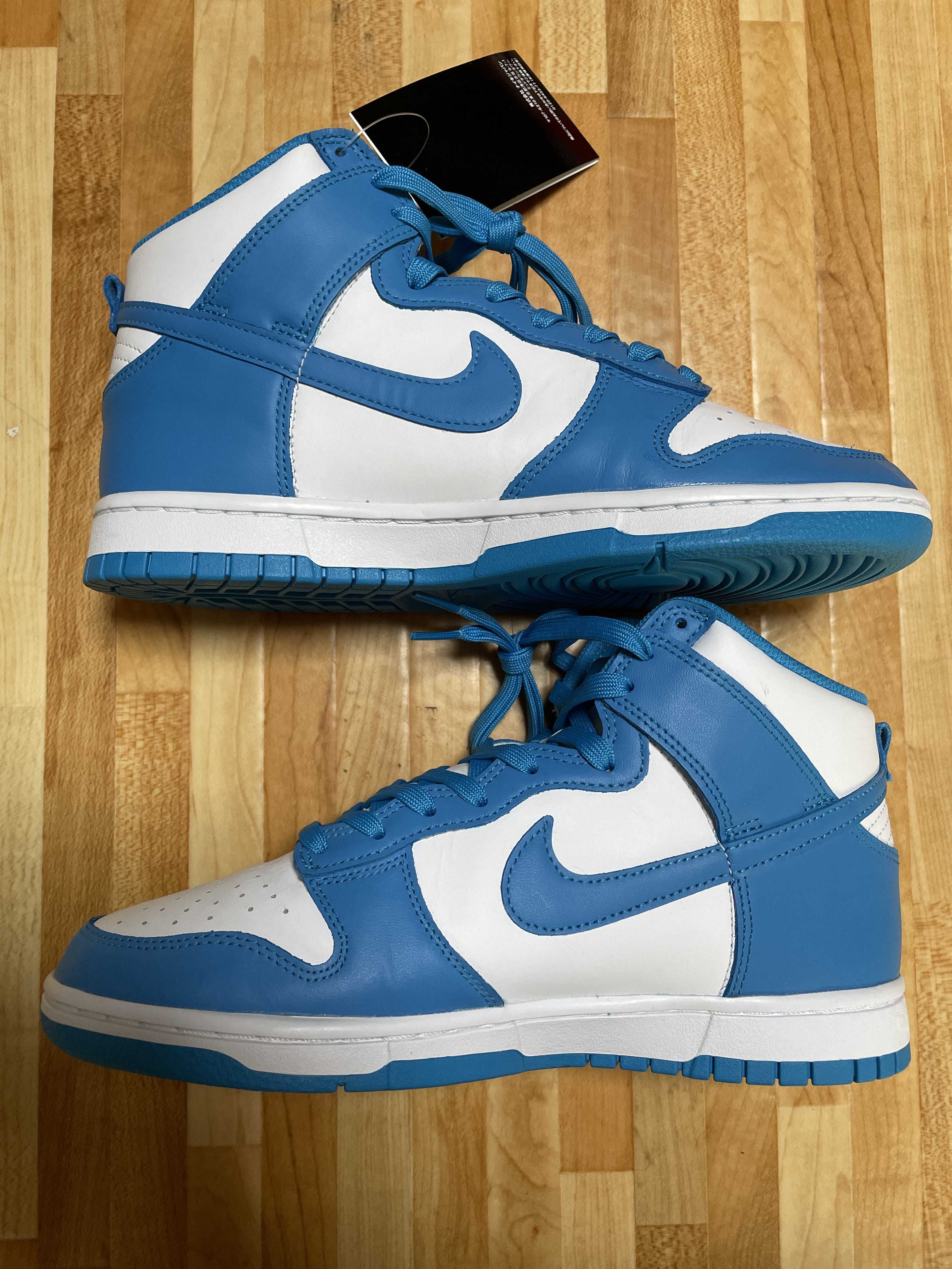 Nike Dunk High "Championship Blue"
