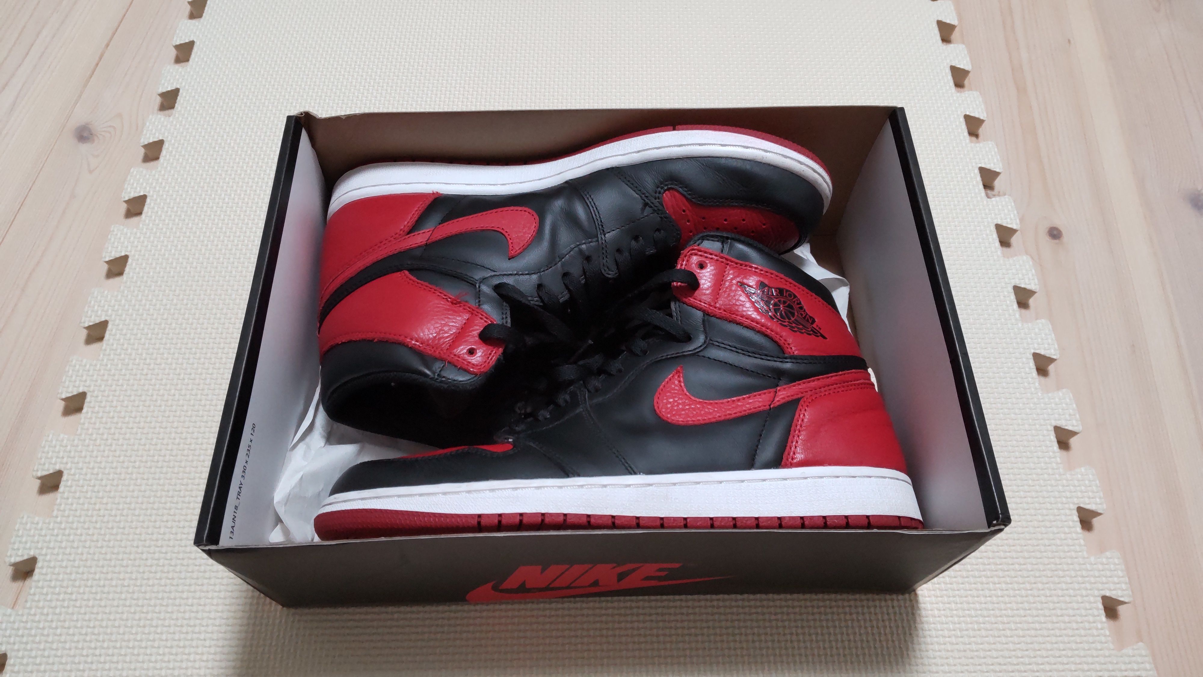 Nike Air Jordan 1 Retro High OG "Bred/Banned" (2016)