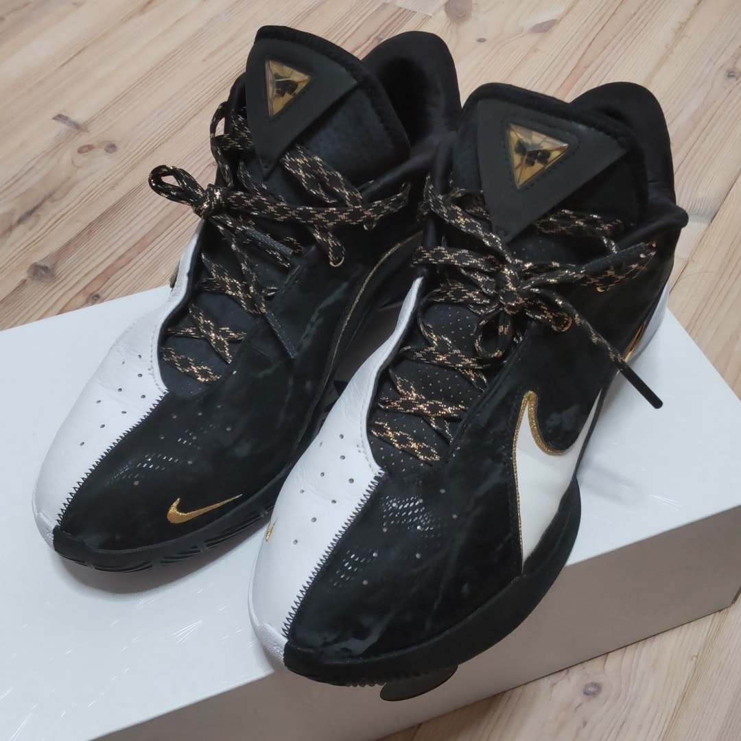 Nike LeBron 22 "White/Metallic Gold/Black" (HV8453-100/HV8454-100)
