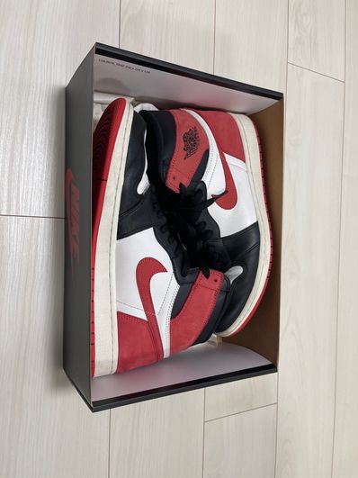 NIKE AIR JORDAN 1 RETRO HIGH "TRACK RED"