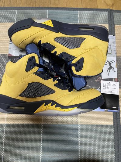 NIKE AIR JORDAN 5 "MICHIGAN"