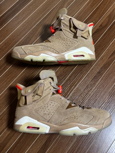 Travis Scott × Nike Air Jordan 6 "British Khaki"