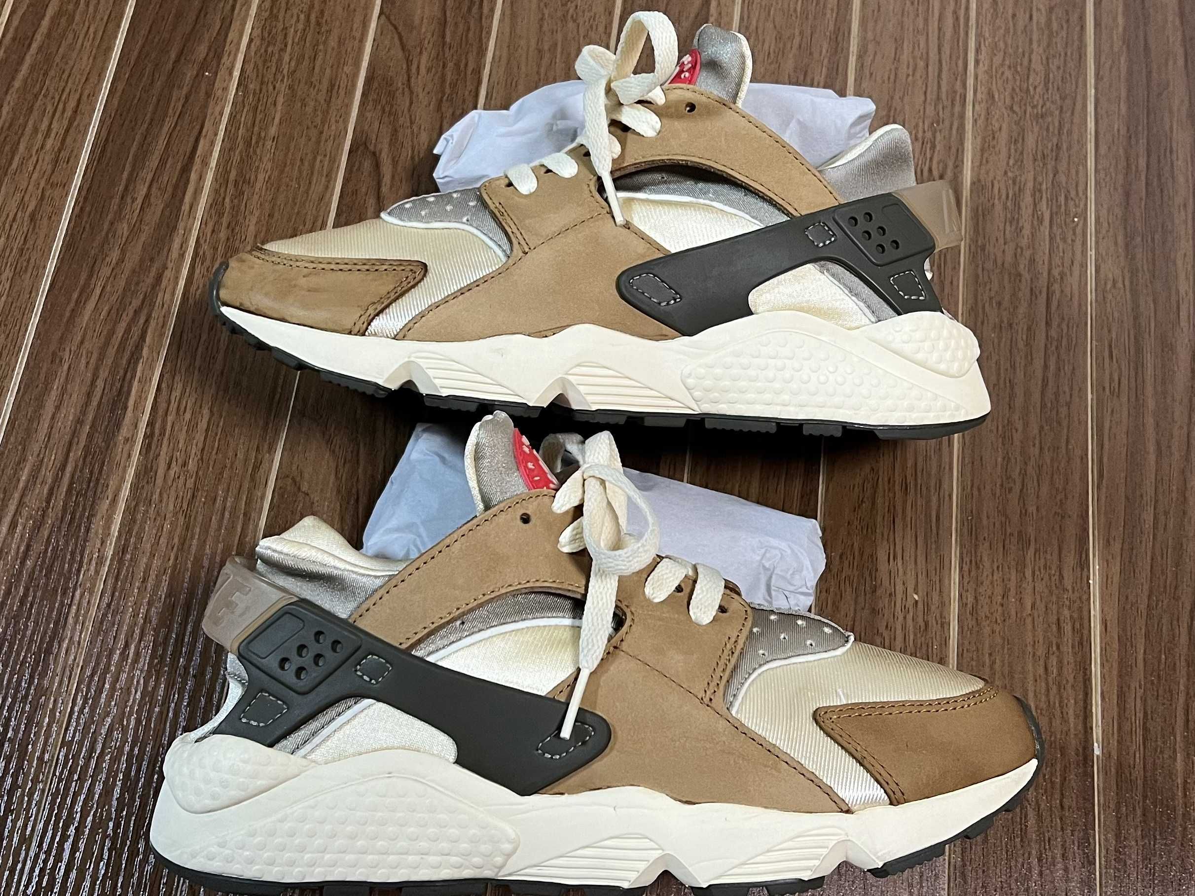 Stussy × Nike Air Huarache "Desert Oak"