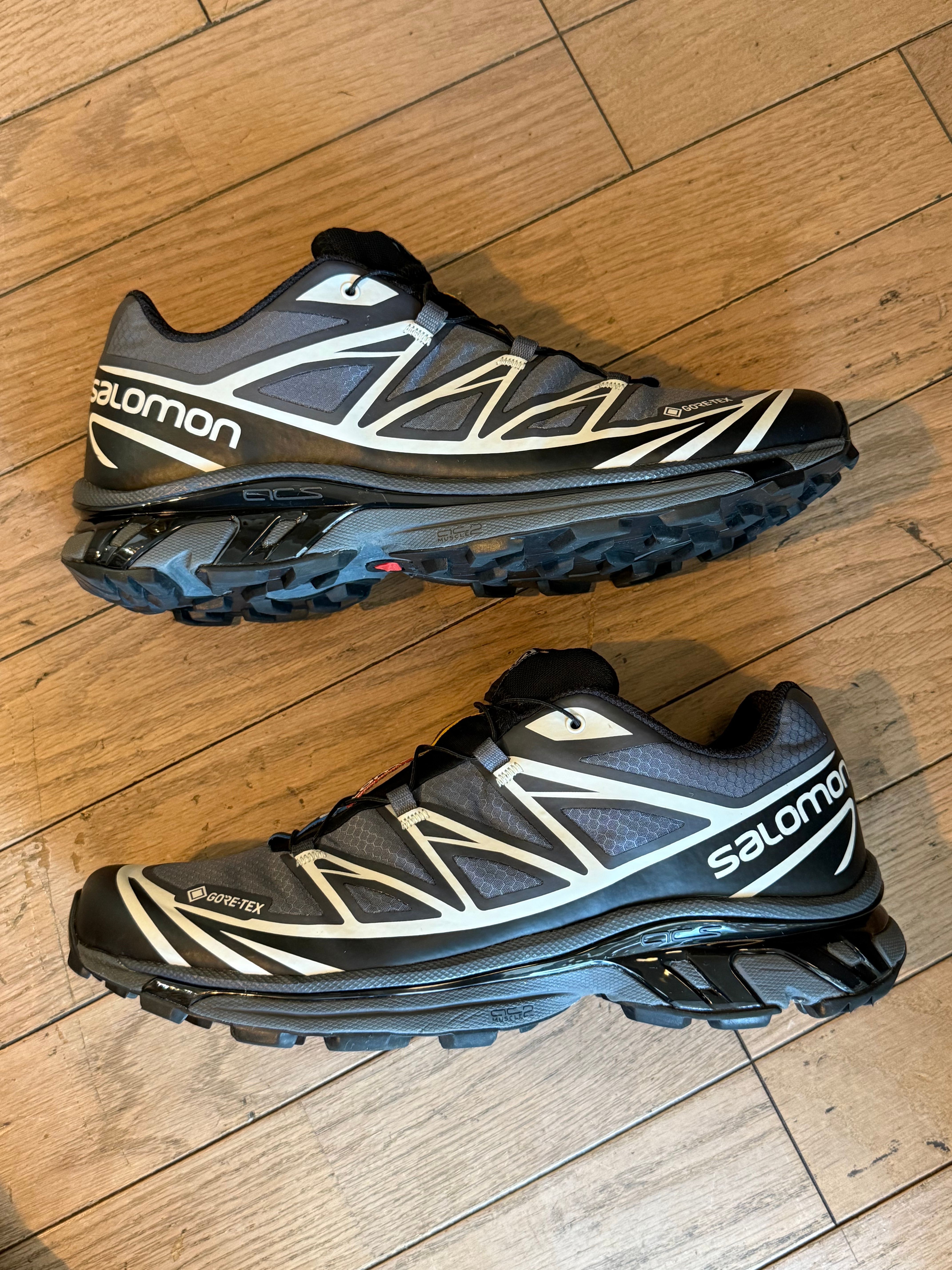 Salomon XT-6 GORE-TEX "Black/Ebony/Lunar Rock"