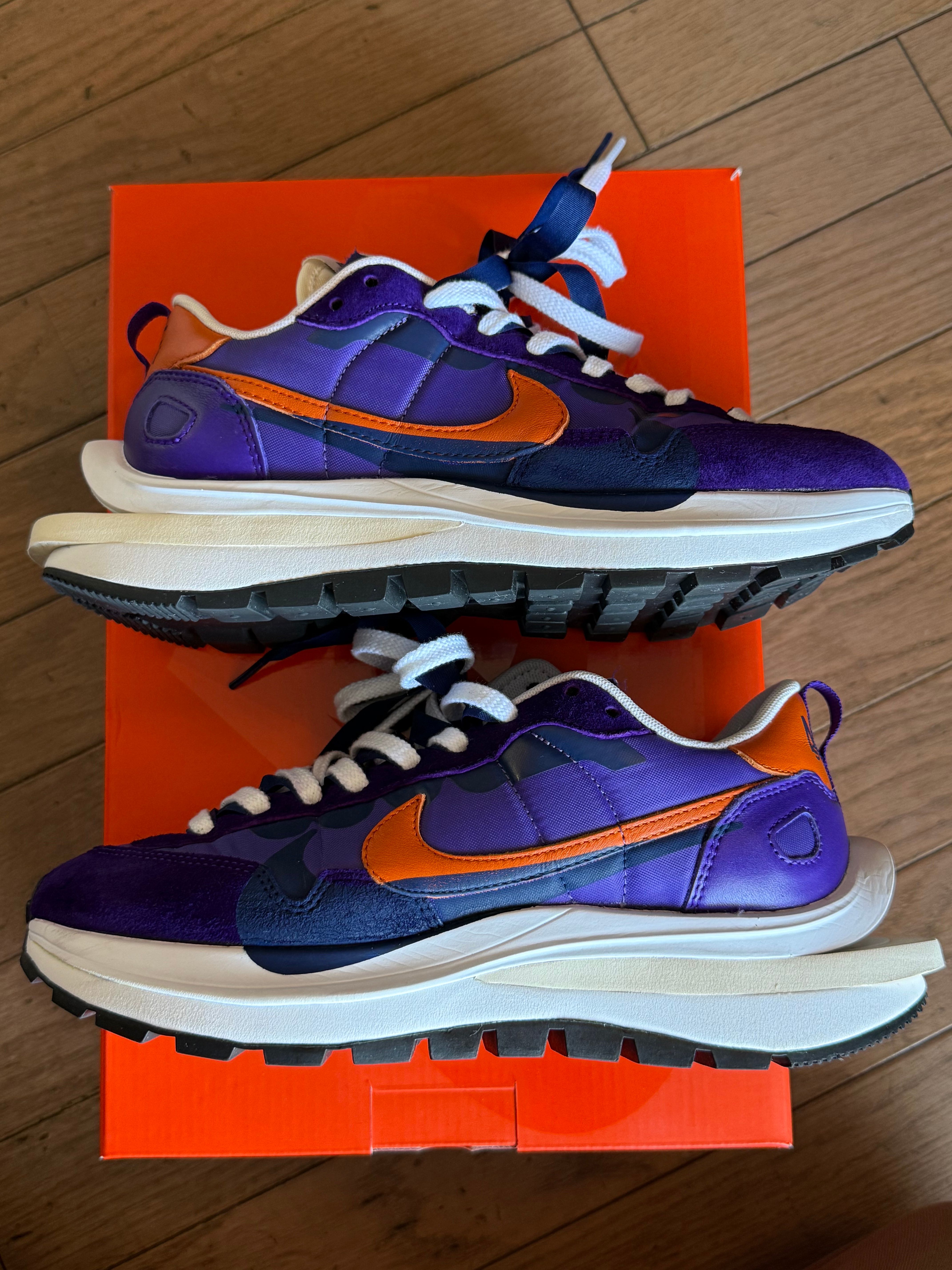 SACAI × NIKE VAPOR WAFFLE "DARK IRIS"