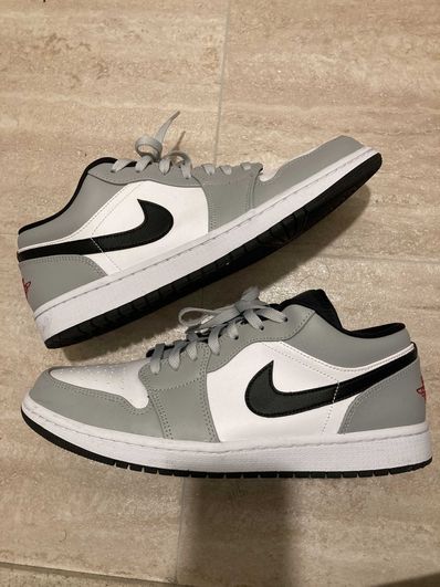 NIKE AIR JORDAN 1 LOW "LIGHT SMOKE GREY"