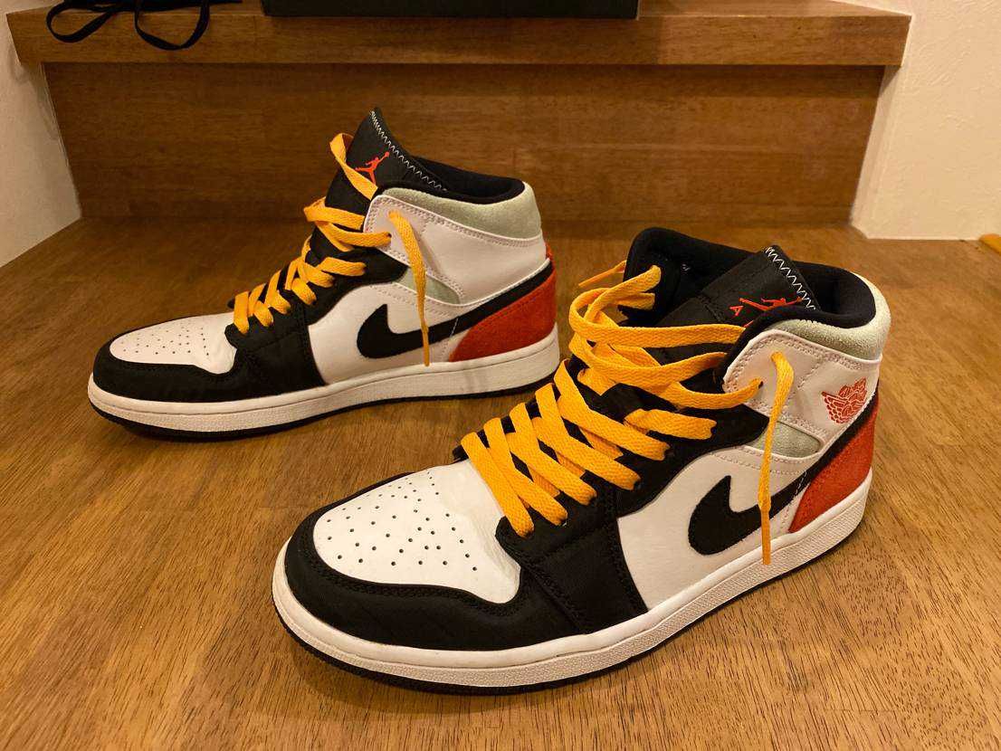 Nike Air Jordan 1 Mid SE "Black/Red/White"