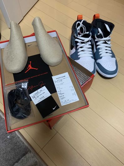 FACETASM × Nike Air Jordan 1 Mid "White/Navy"