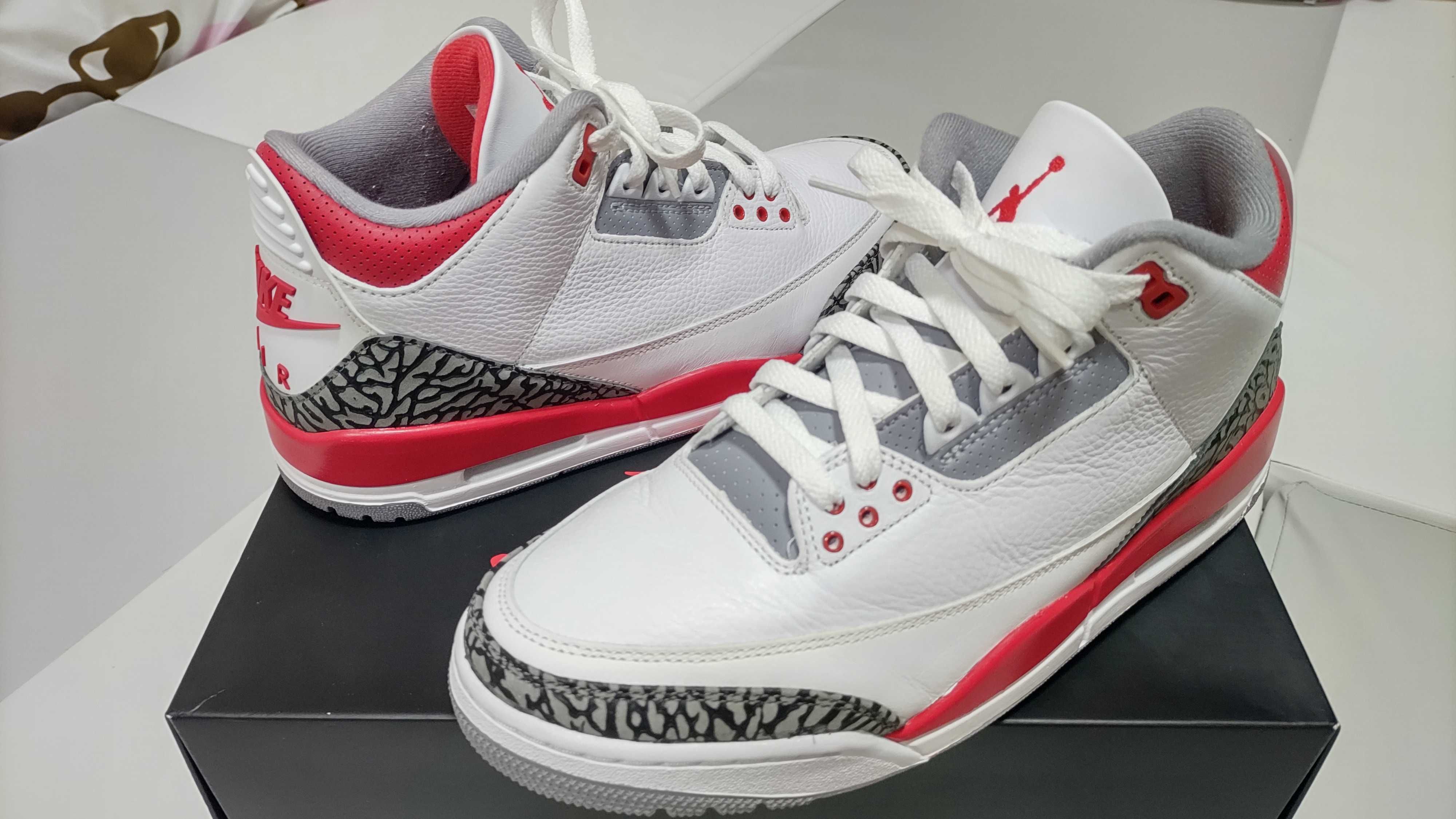 Nike Air Jordan 3 Retro OG "Fire Red" (2022)