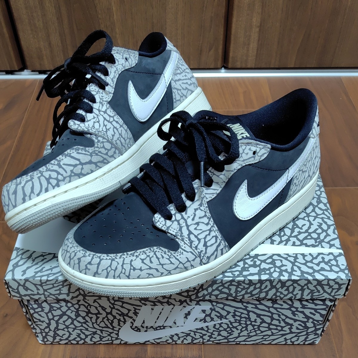 Nike Air Jordan 1 Retro Low OG "Black Cement"