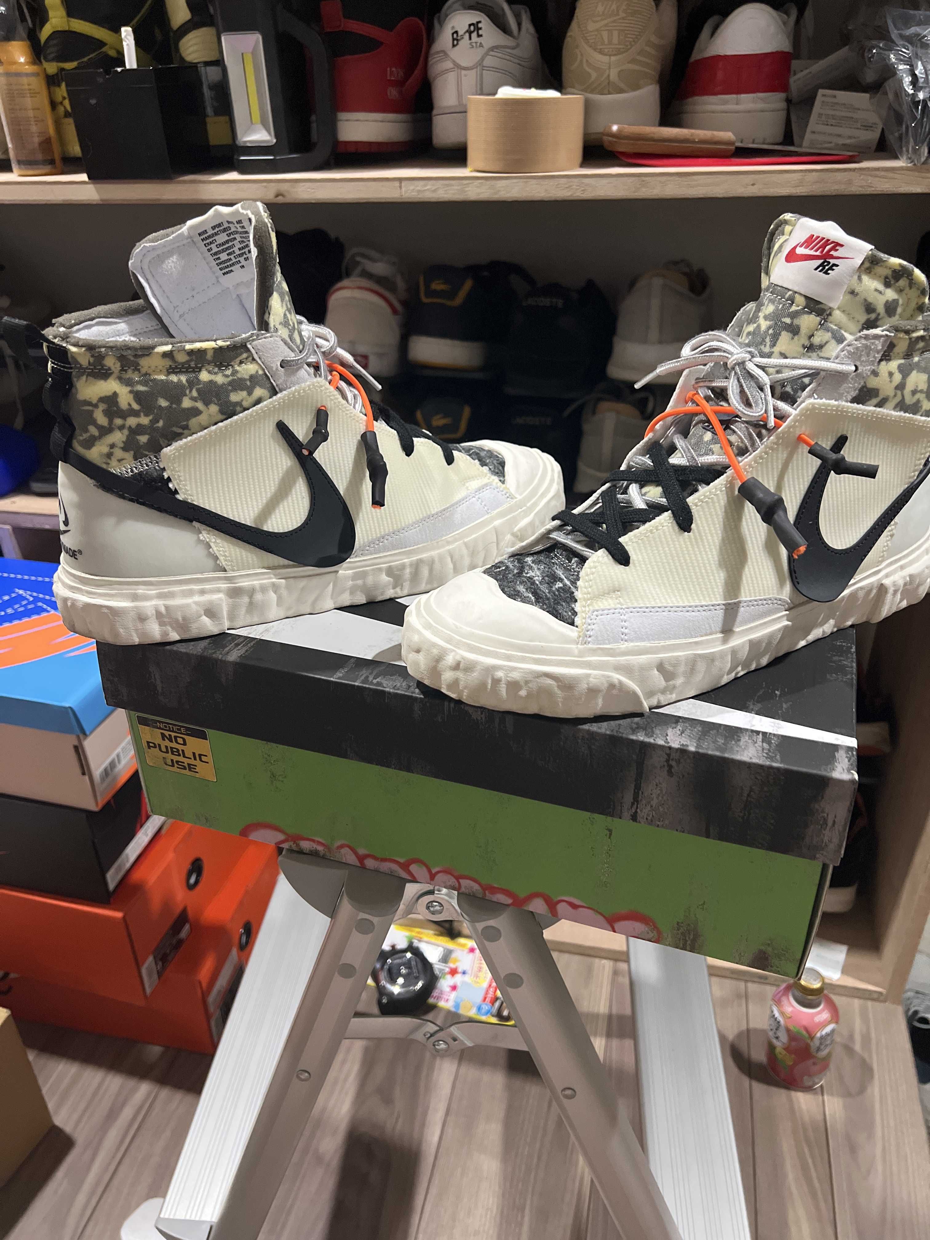 READYMADE × NIKE BLAZER MID "WHITE"