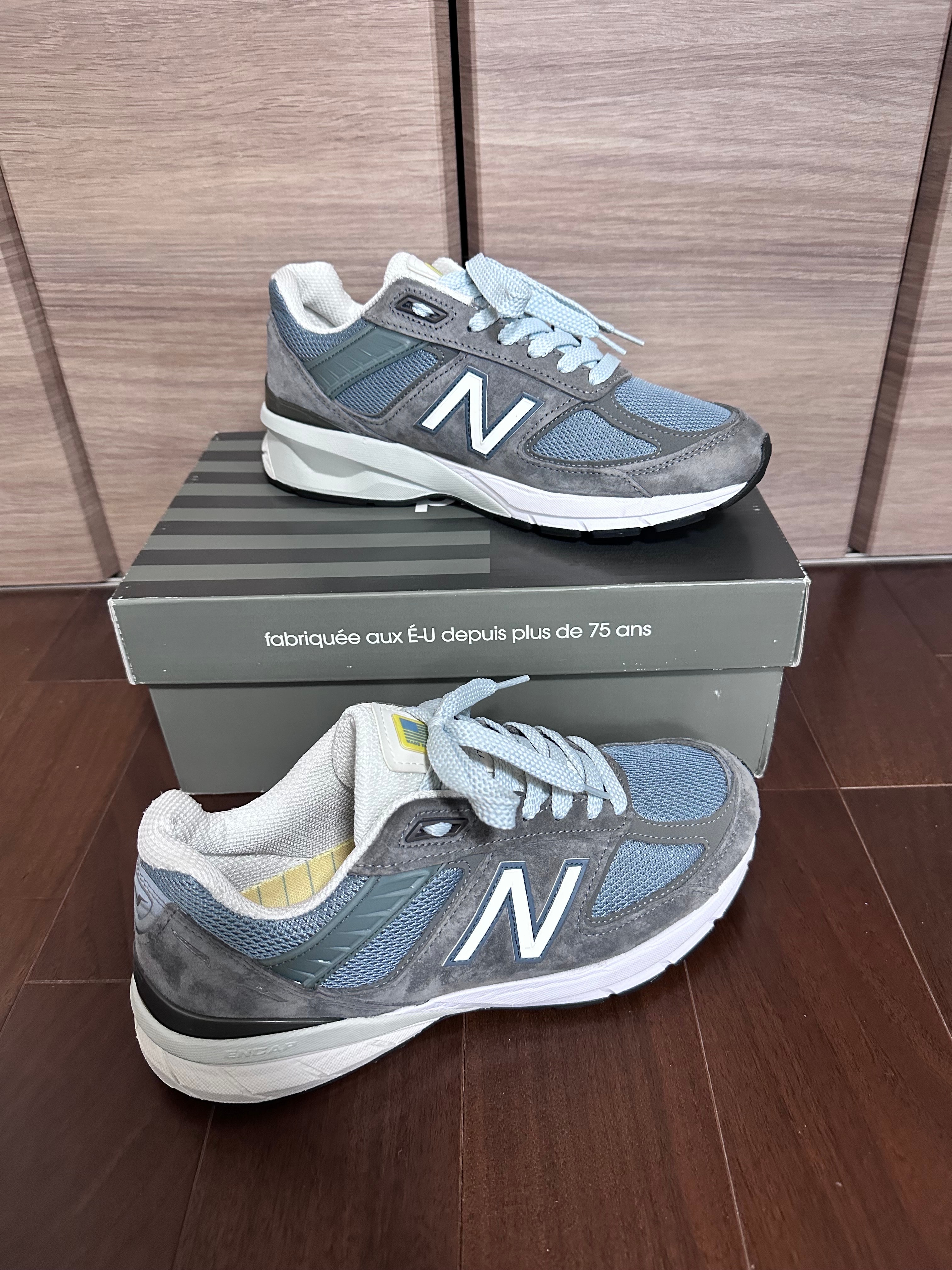 SSZ × 長谷川昭雄 × ニューバランス 990V5 "グレー"