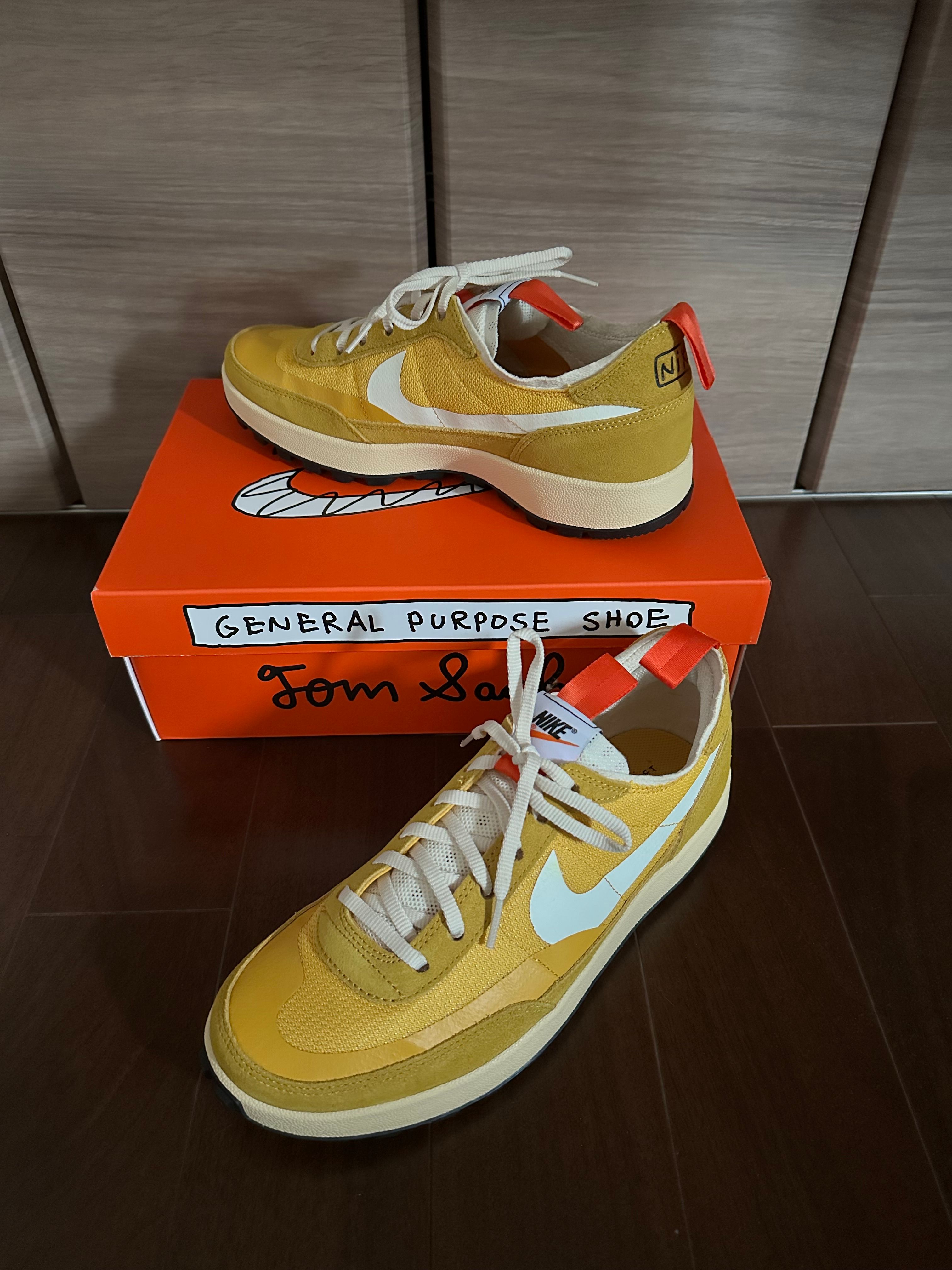 Tom Sachs × NikeCraft Women's General Purpose Shoe "Yellow / Archive"