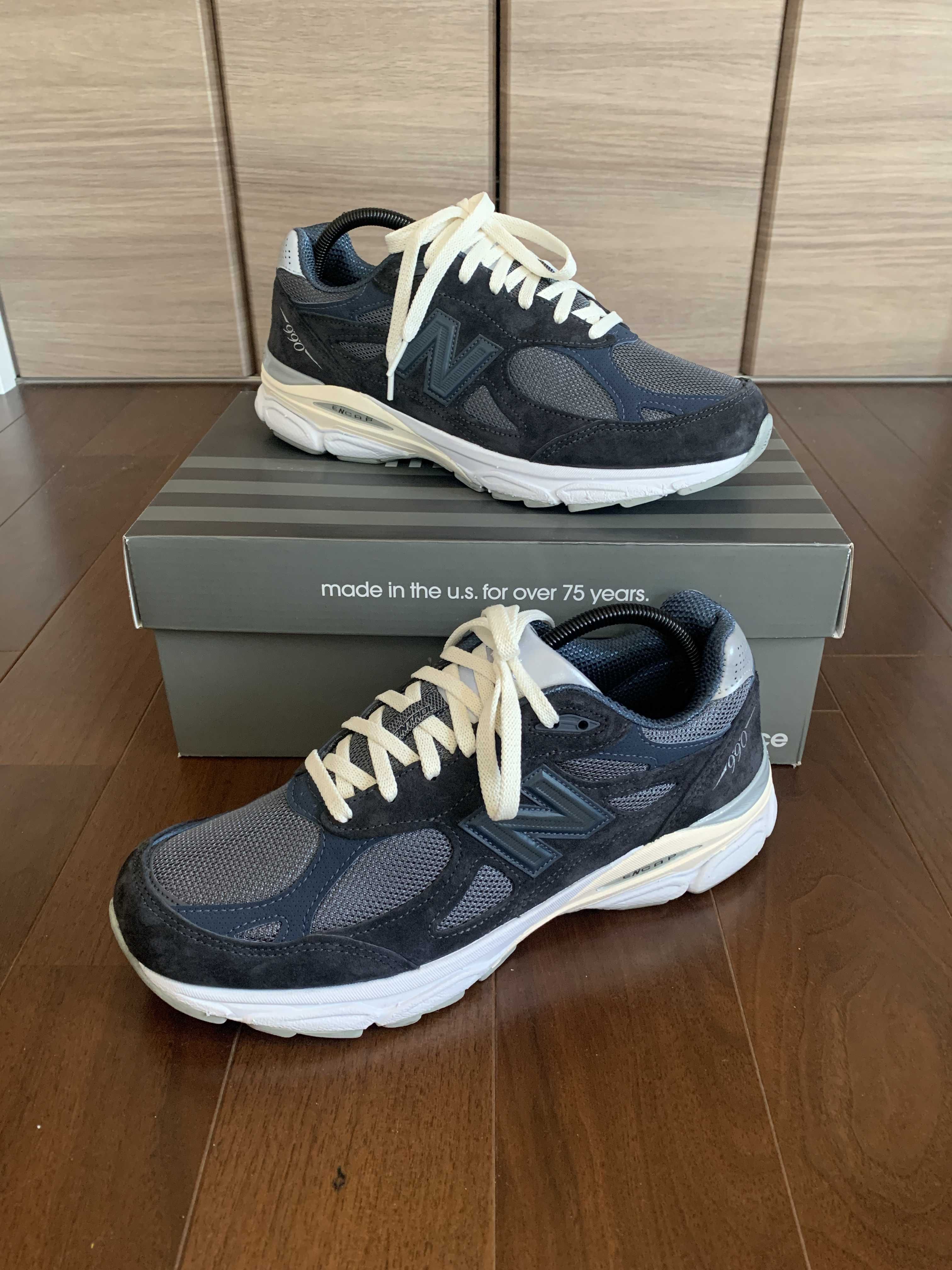 KITH Ronnie Fieg × New Balance 990V3 "Genesis/Navy"