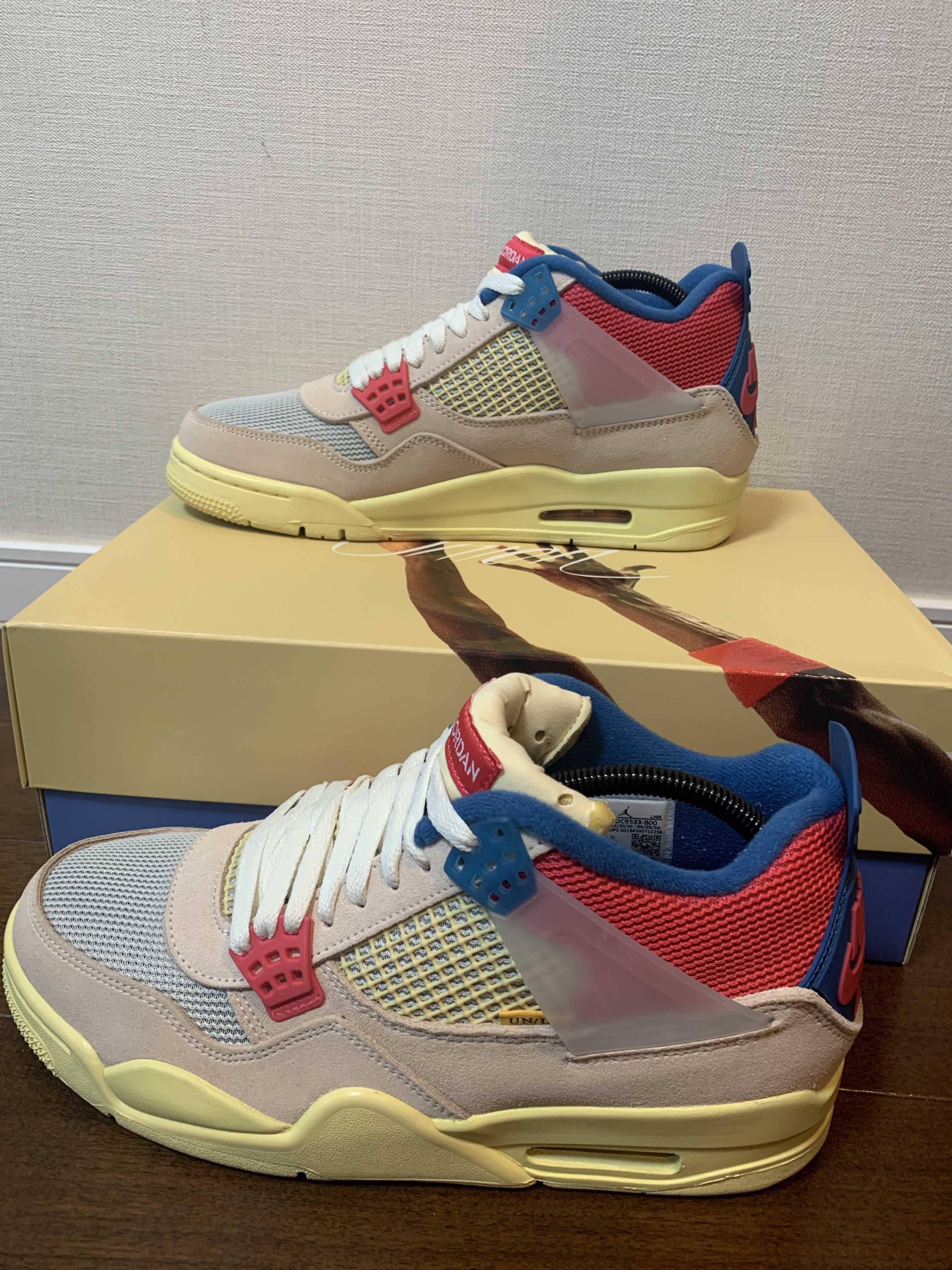 UNION × Nike Air Jordan 4 SP "Guava Ice/Light Fusion Red"