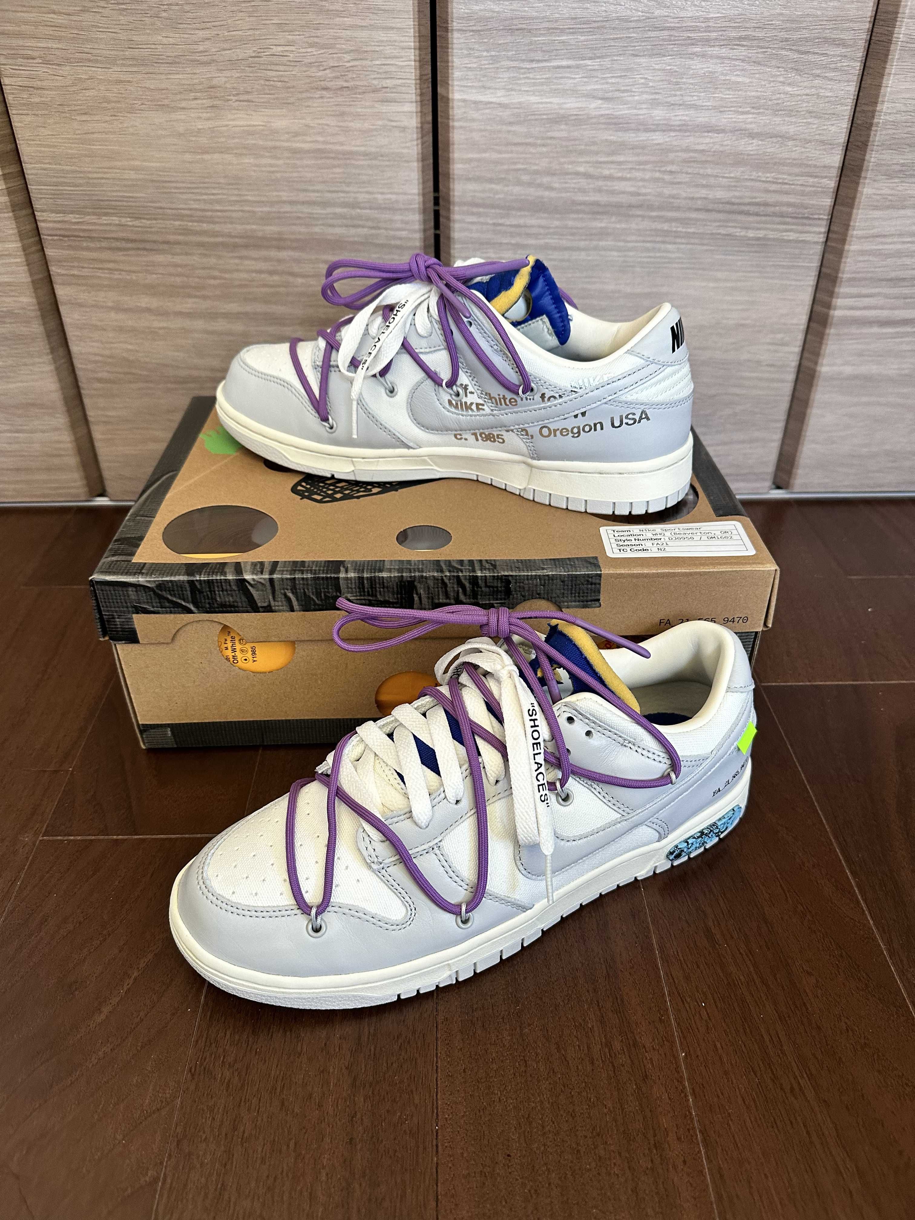 Off-White × Nike Dunk Low 1 of 50 "Lot.48"