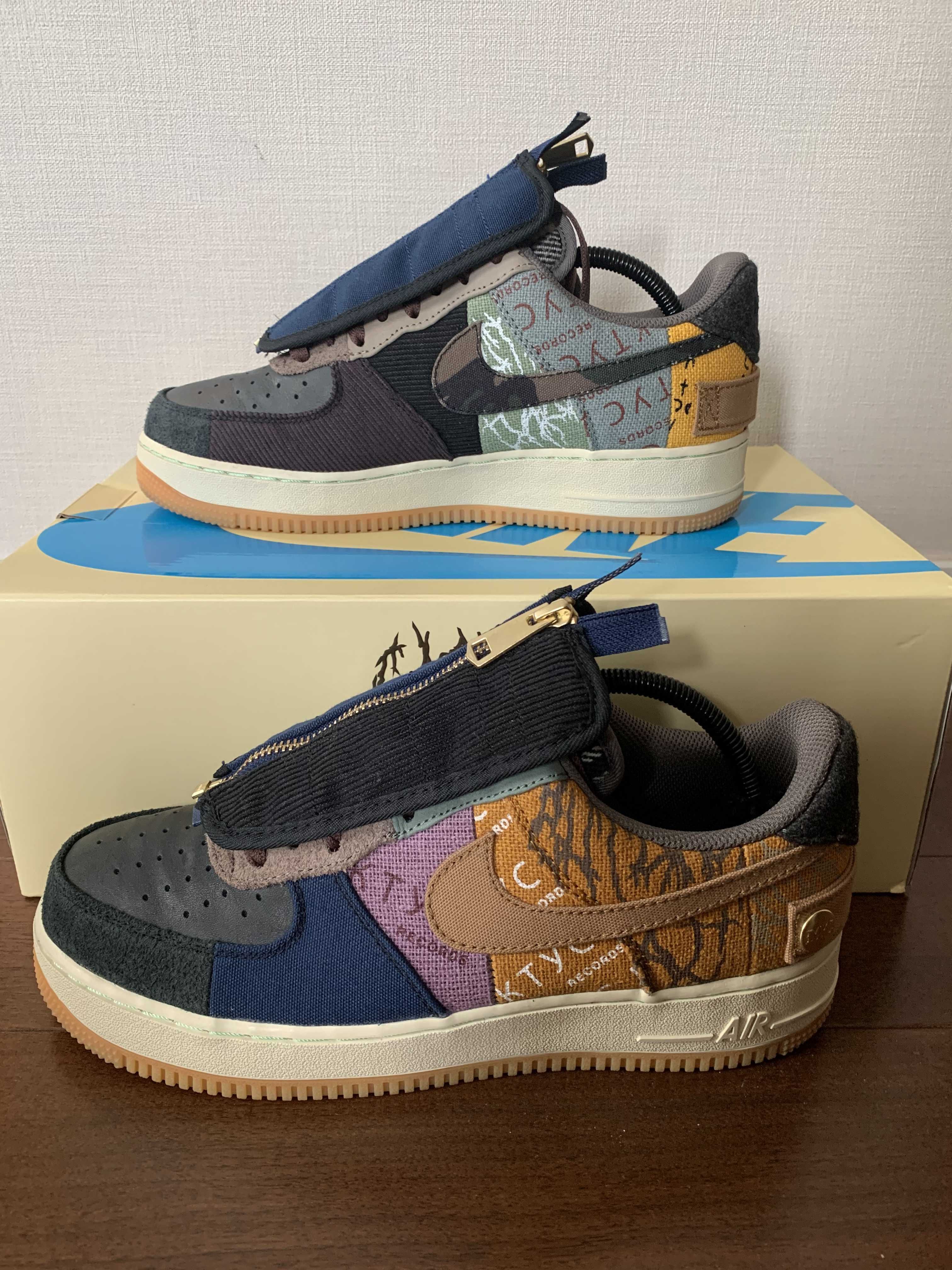 Travis Scott × Nike Air Force 1 Low Cactus Jack "Multi Color"