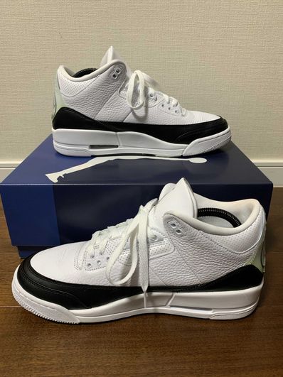 Fragment × Nike Air Jordan 3 "White/Black"
