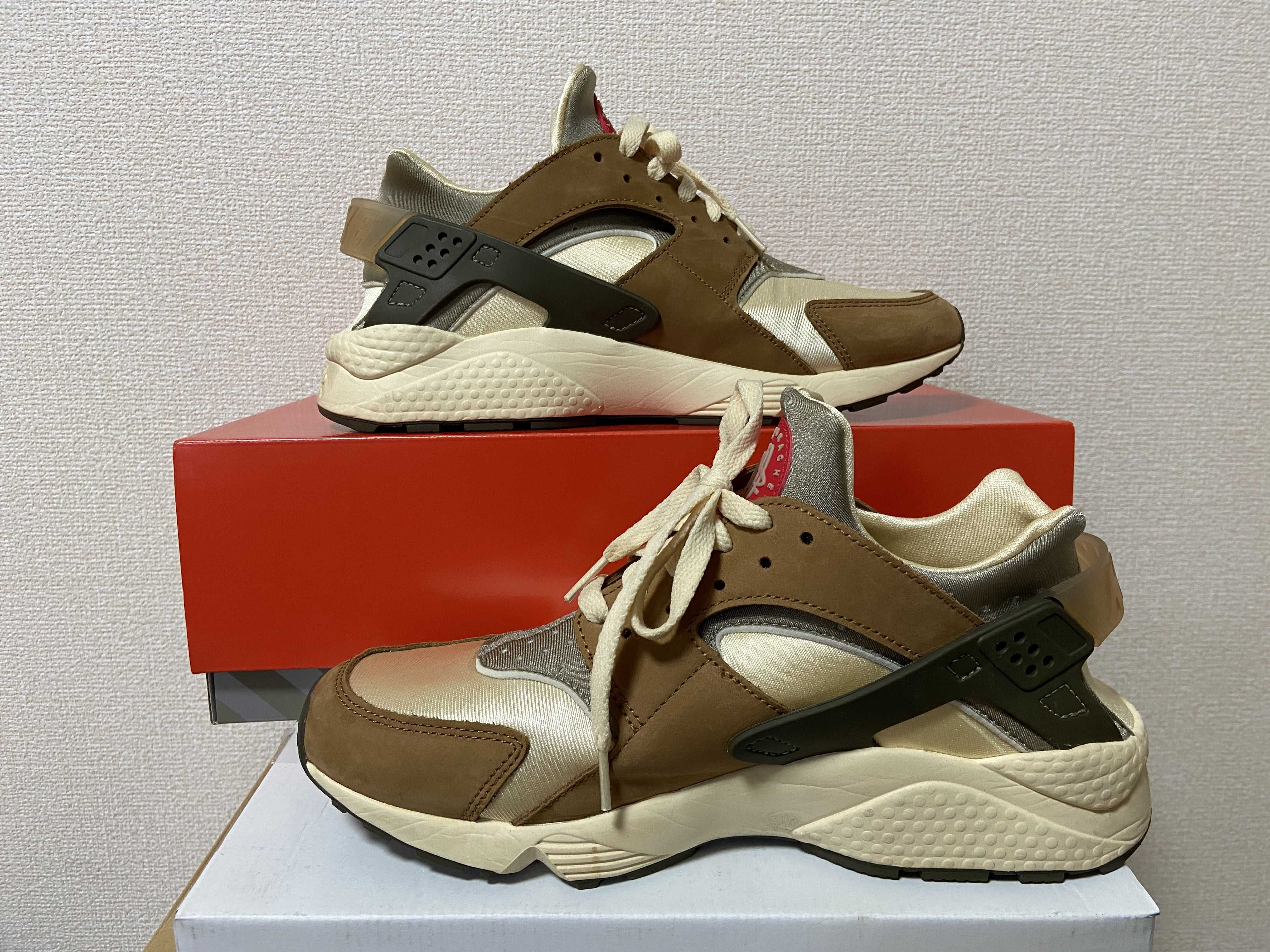 Stussy × Nike Air Huarache "Desert Oak"