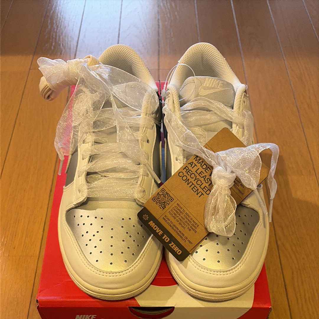 ナイキ ウィメンズ ダンク ロー ネクストネイチャー "メタリックプラチナム"