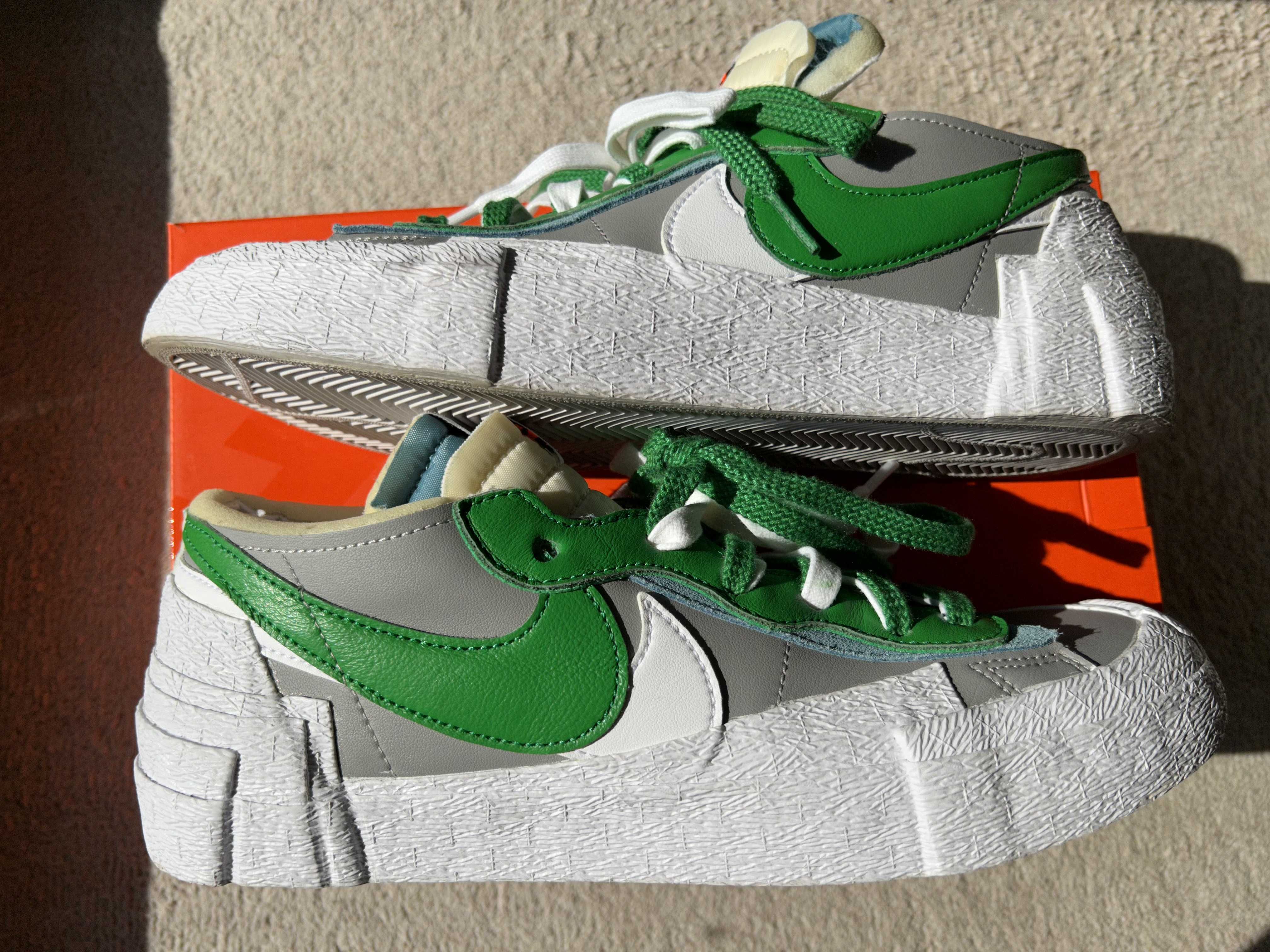 sacai × Nike Blazer Low "Classic Green"