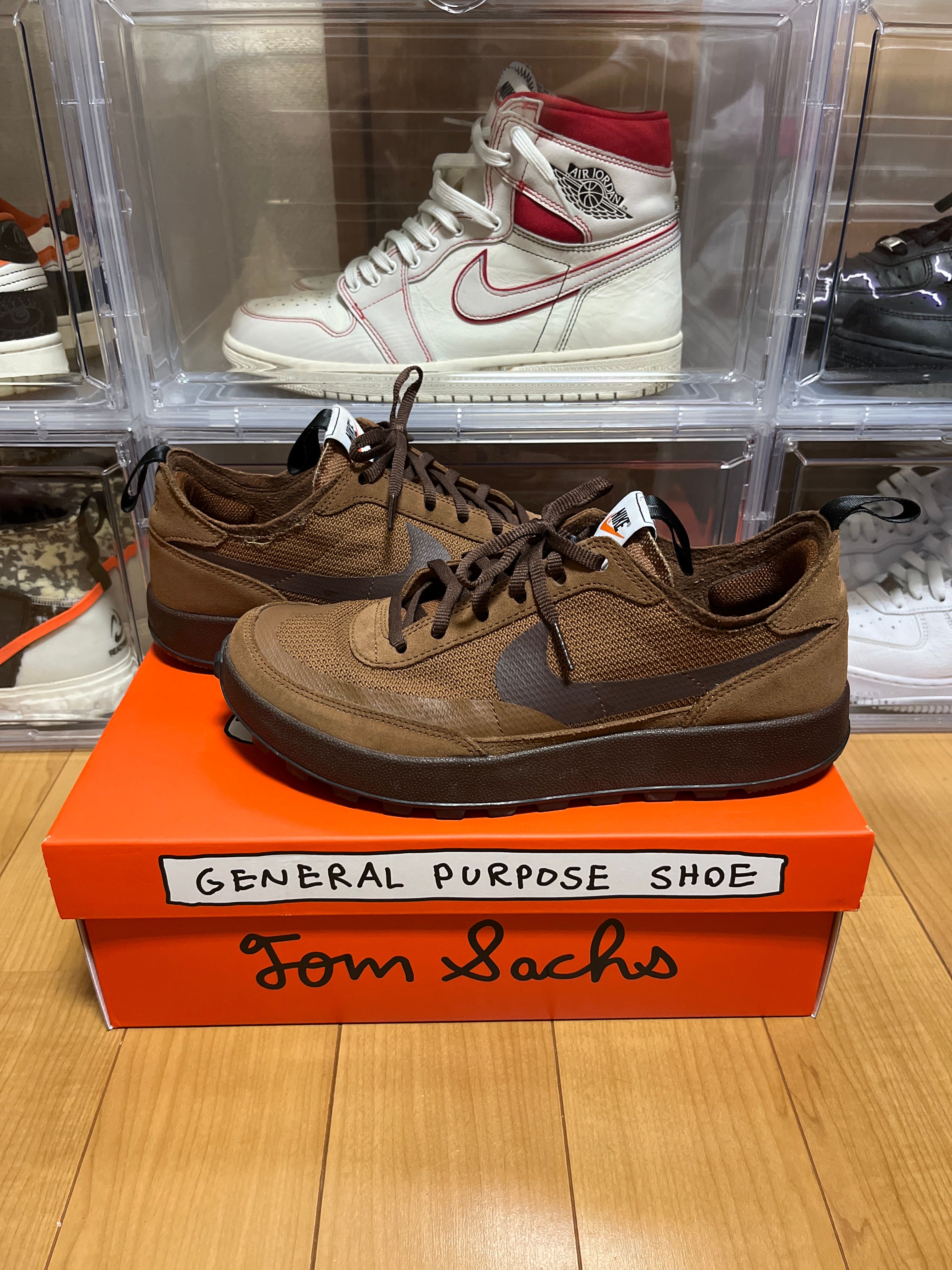 Tom Sachs × NikeCraft Women's General Purpose Shoe "Brown"