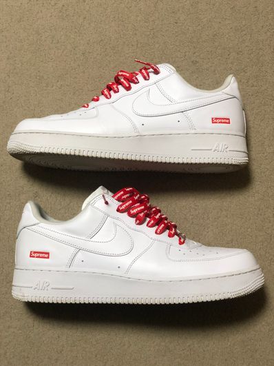 Supreme × Nike Air Force 1 Low "White"