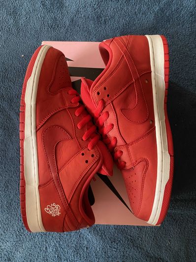 Girls Don't Cry × Nike SB Dunk Low Pro QS "Red" / VERDY