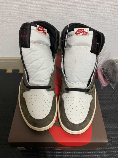 Travis Scott × Nike Air Jordan 1 Retro High OG TS SP "Sail/Dark Mocha"