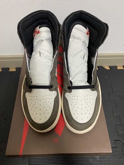 Travis Scott × Nike Air Jordan 1 Retro High OG TS SP "Sail/Dark Mocha"