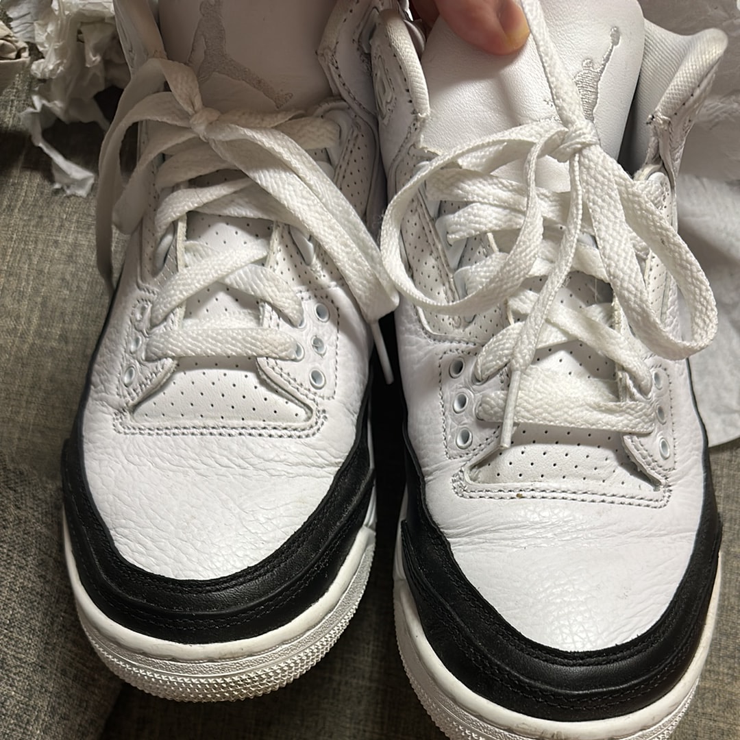 Fragment × Nike Air Jordan 3 "White/Black"