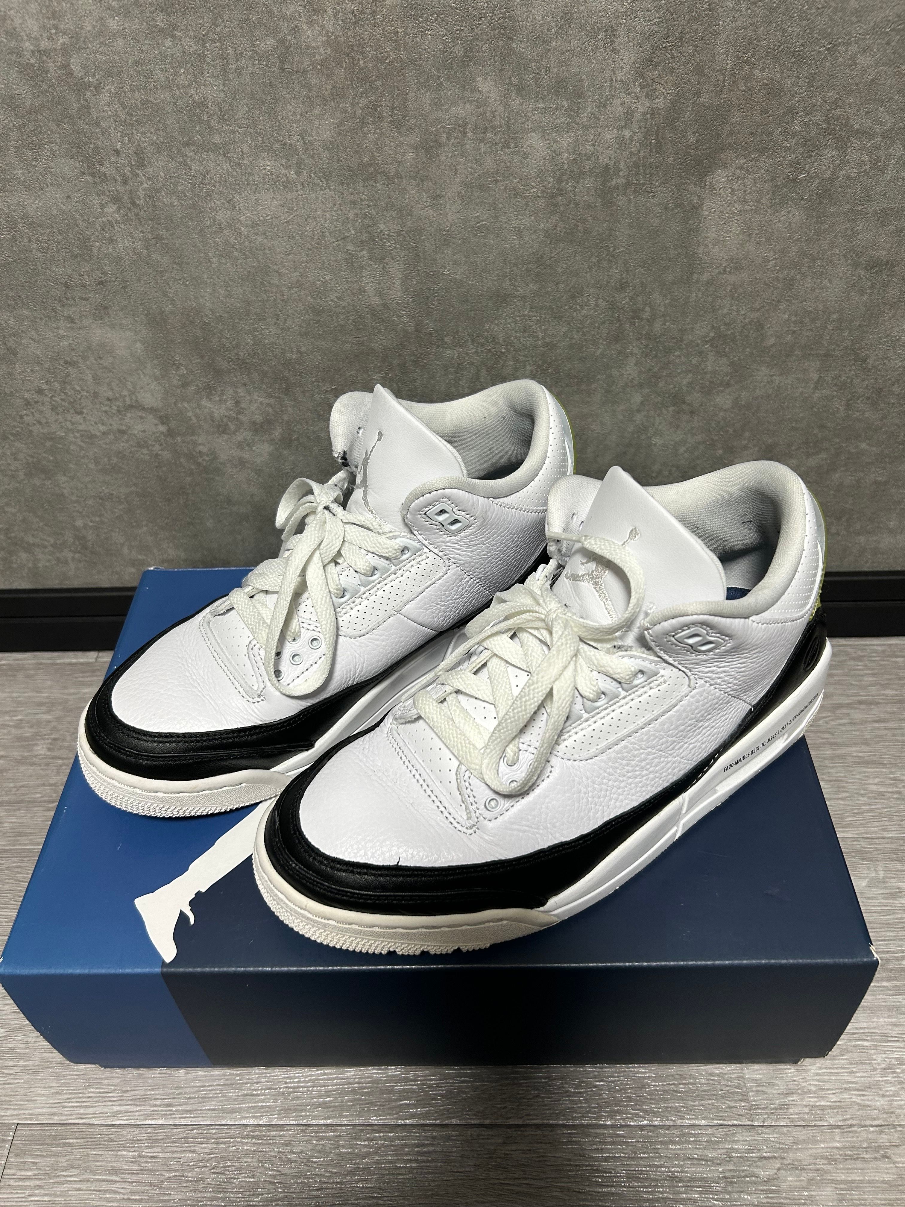 Fragment × Nike Air Jordan 3 "White/Black"