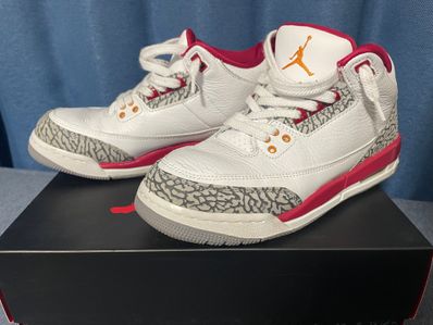 Nike GS Air Jordan 3 "Cardinal Red"