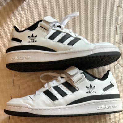 adidas Women's Forum Low Cloud "White Core Black"