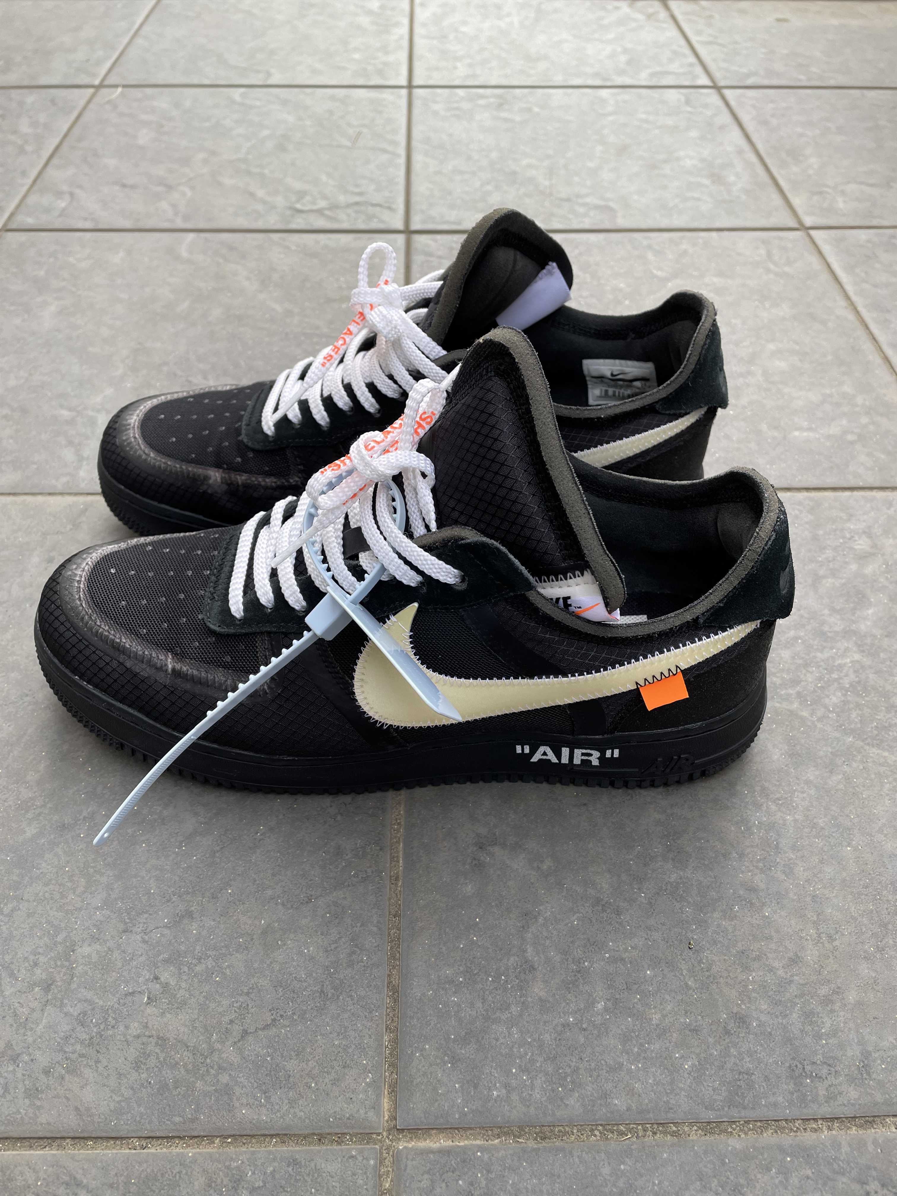Off-White × Nike Air Force 1 Low "Black"