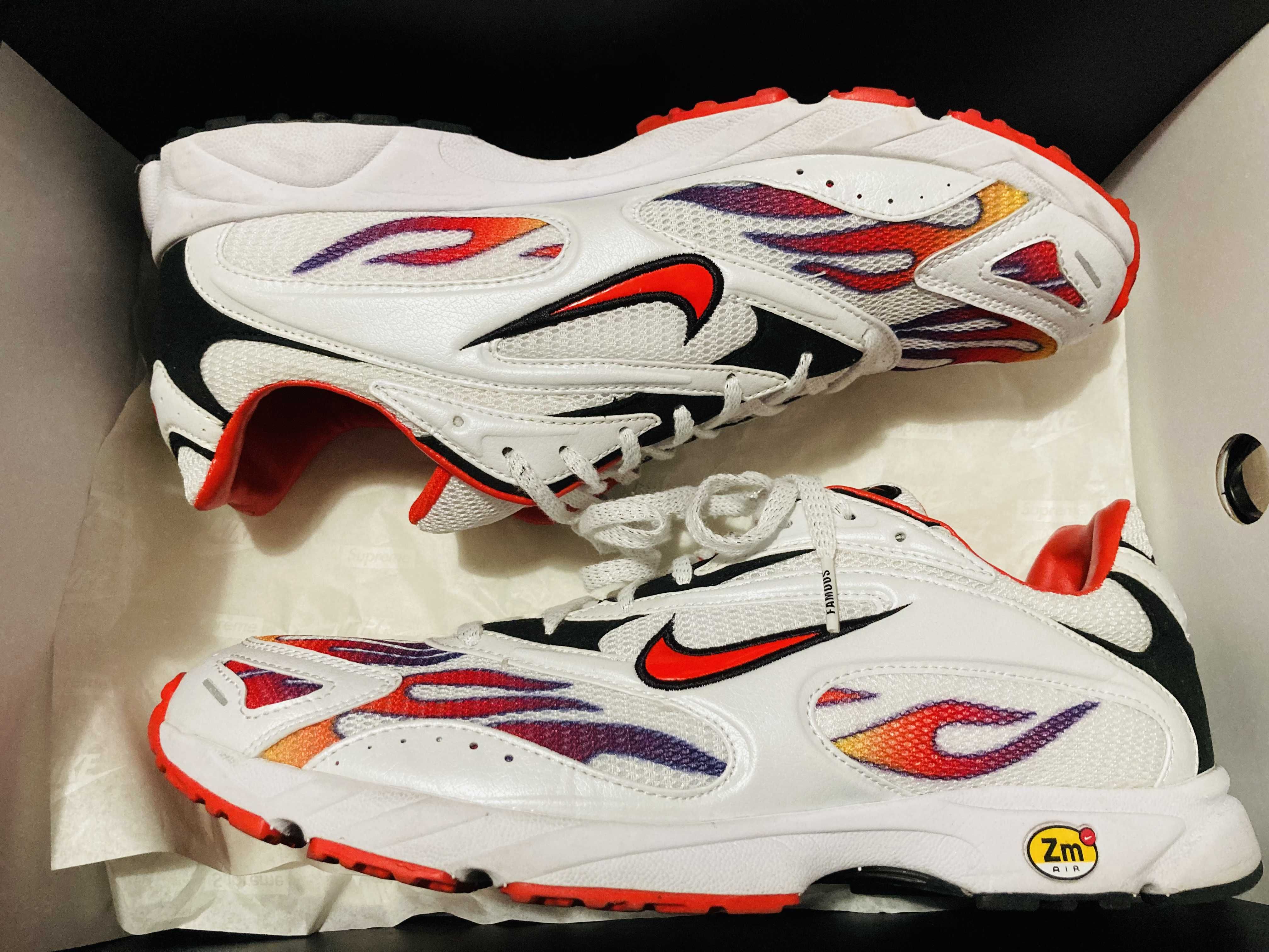 Supreme × Nike Air Zoom Streak Spectrum Plus "White"