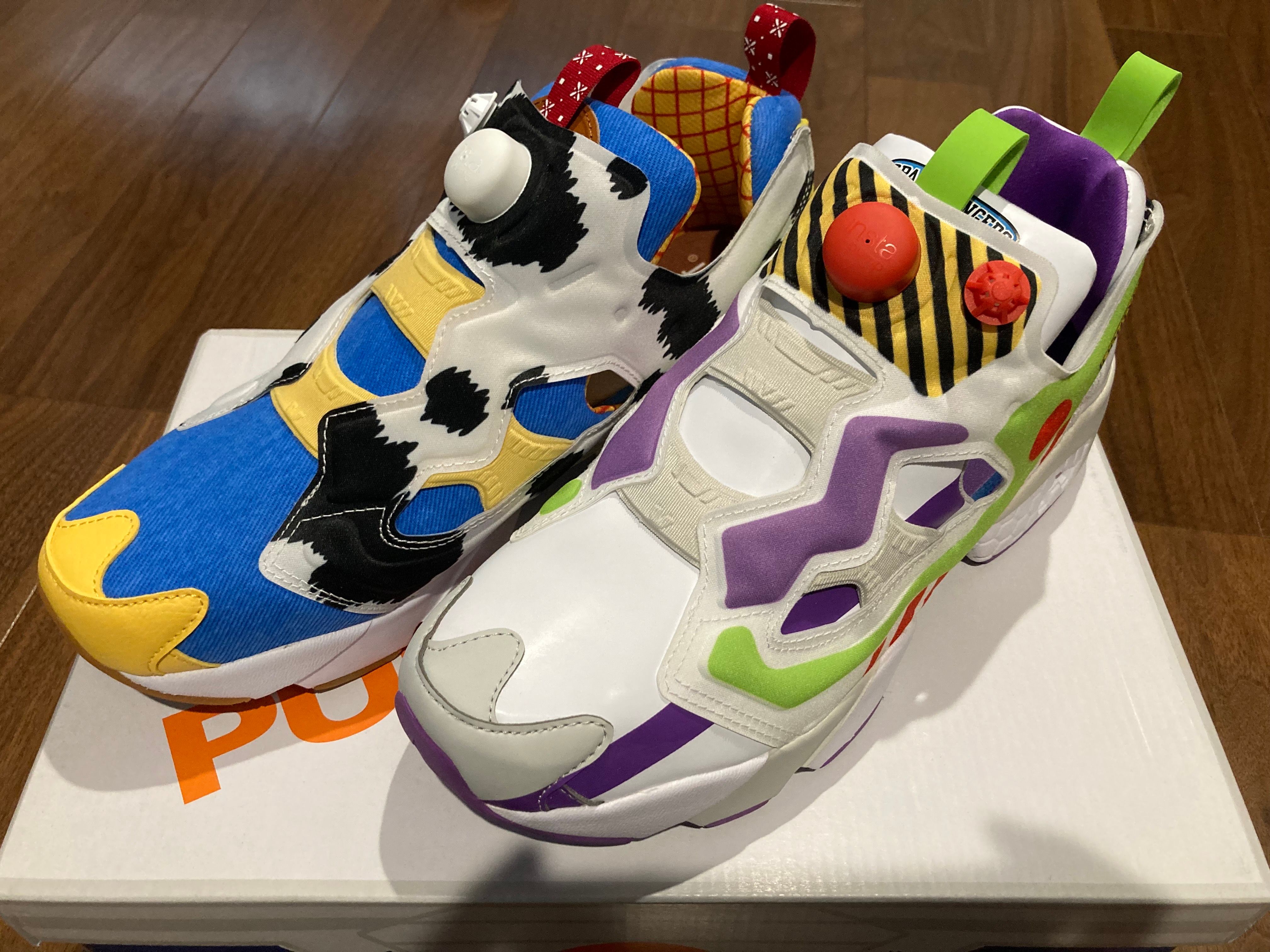 TOY STORY × REEBOK × BAIT INSTAPUMP FURY OG "BUZZ and WOODY"